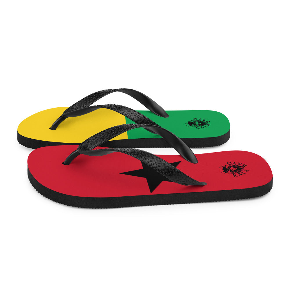 Guinea-Bissau Unisex Flip-Flops