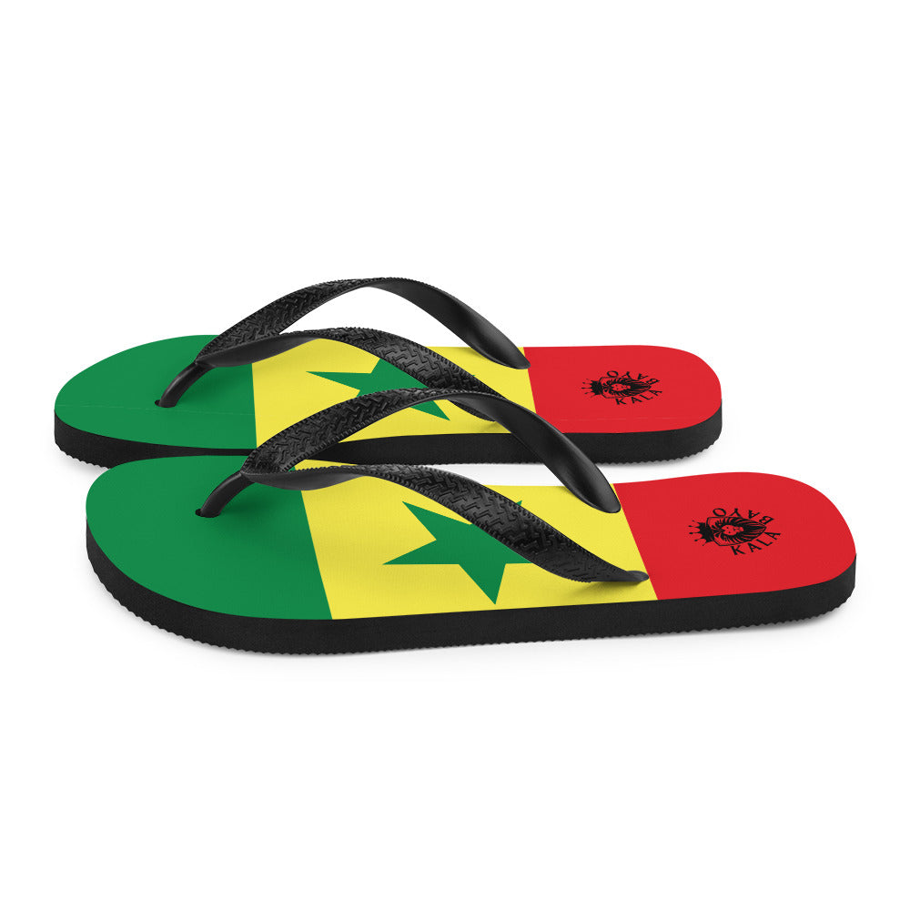 Senegal Unisex Flip-Flops