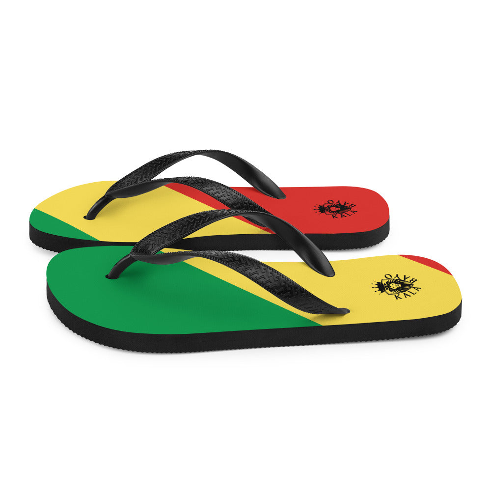Republic of the Congo Unisex Flip-Flops