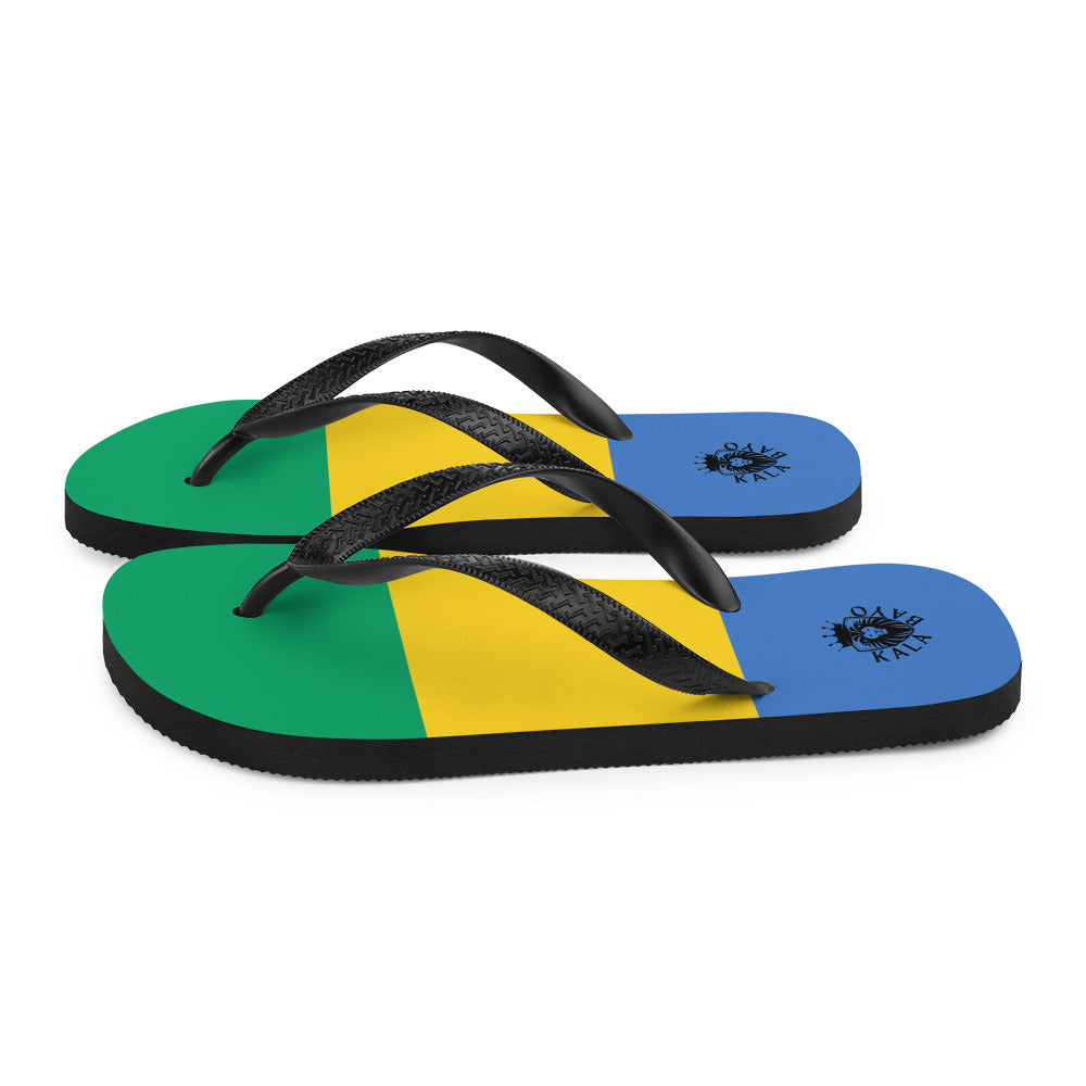Gabon Unisex Flip-Flops