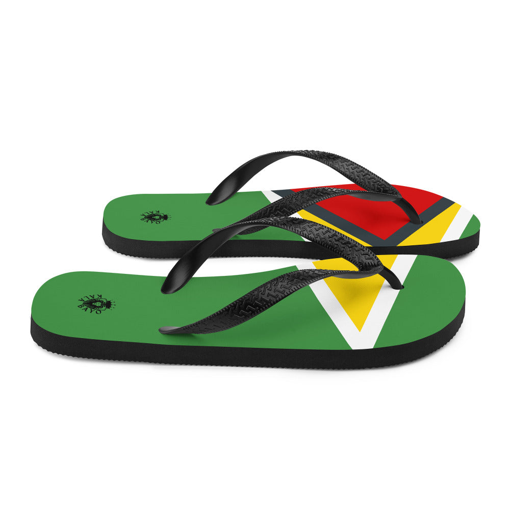 Guyana Unisex Flip-Flops