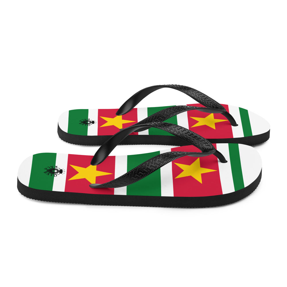 Suriname Unisex Flip-Flops