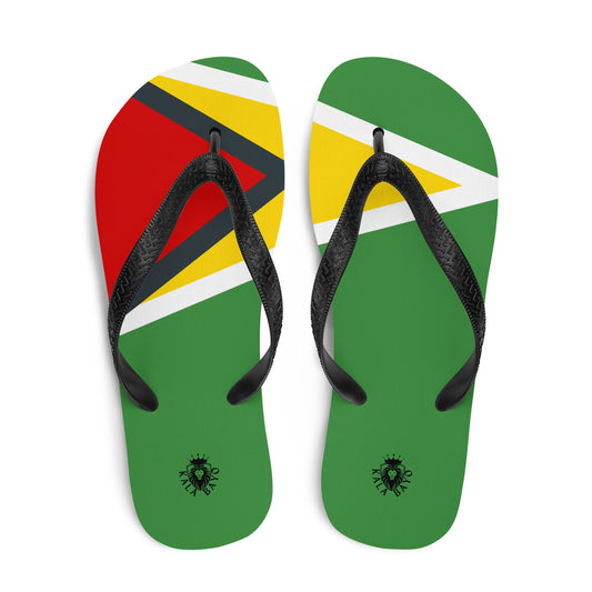 Guyana Unisex Flip-Flops