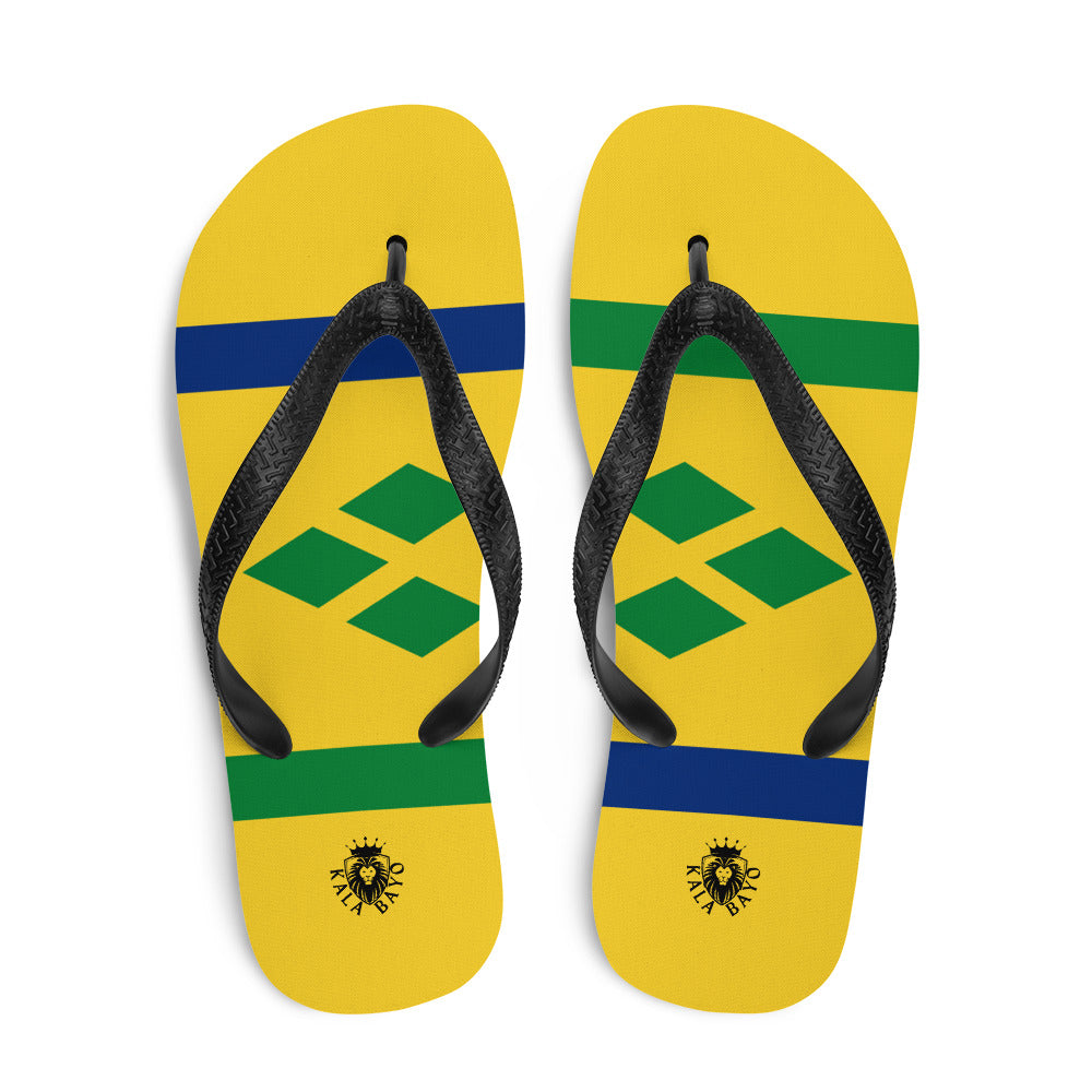 St. Vincent and the Grenadines Unisex Flip-Flops