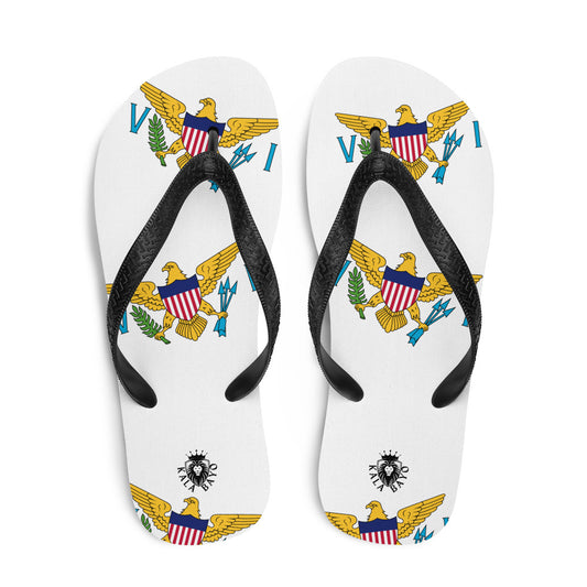 U.S. Virgin Islands Unisex Flip-Flops