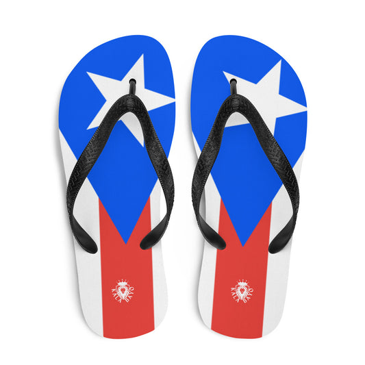 Puerto Rico Unisex Flip-Flops