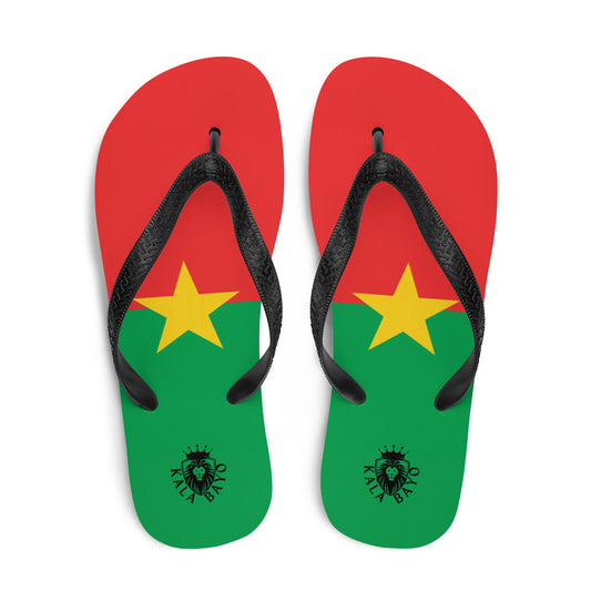 Burkina Faso Unisex Flip-Flops