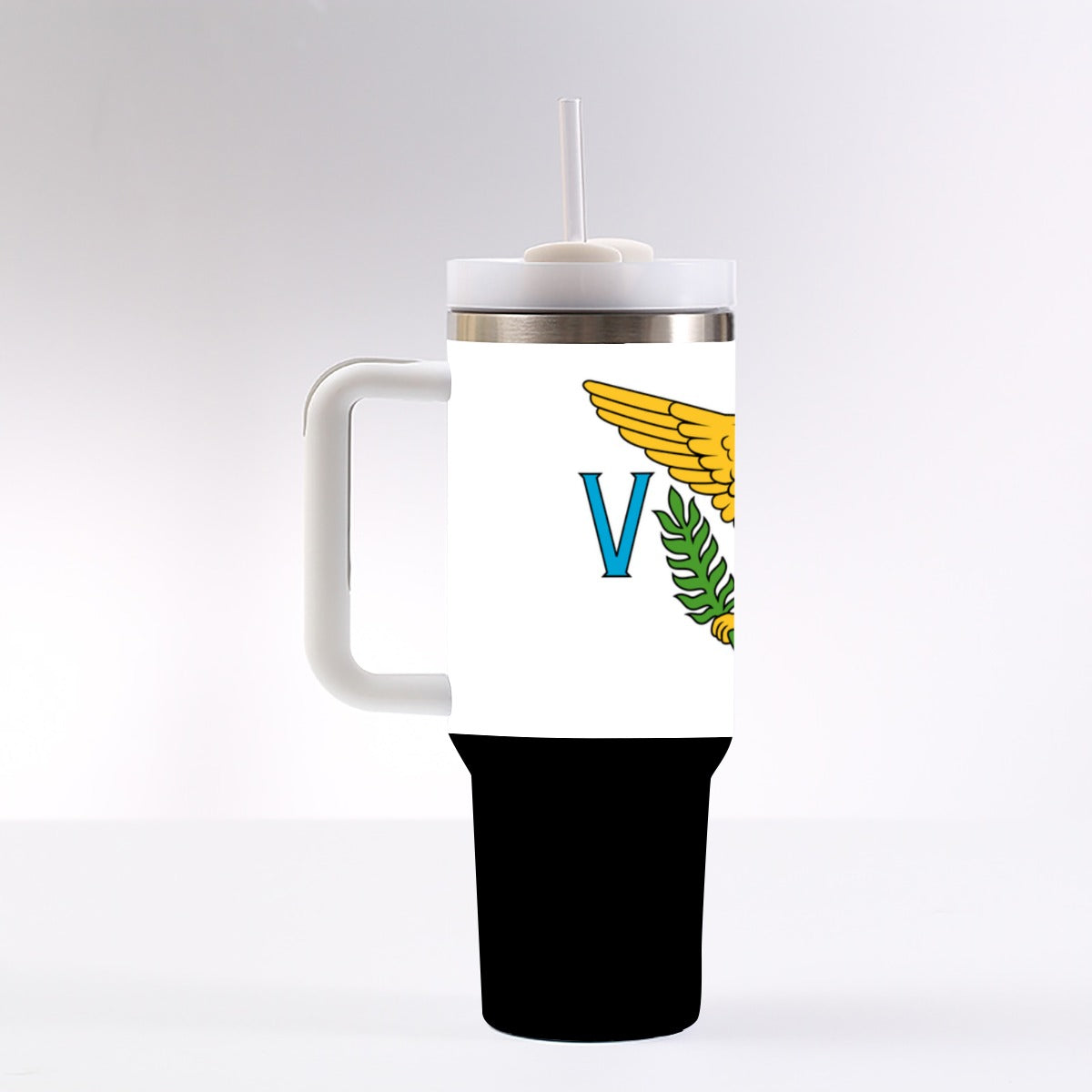 U.S. Virgin Islands 40 oz Tumbler With Handle