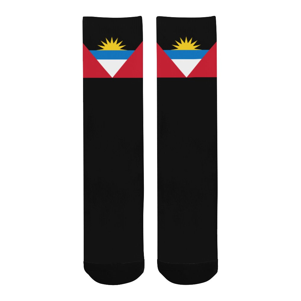 Antigua and Barbuda Calf High Socks | Kala Bayo