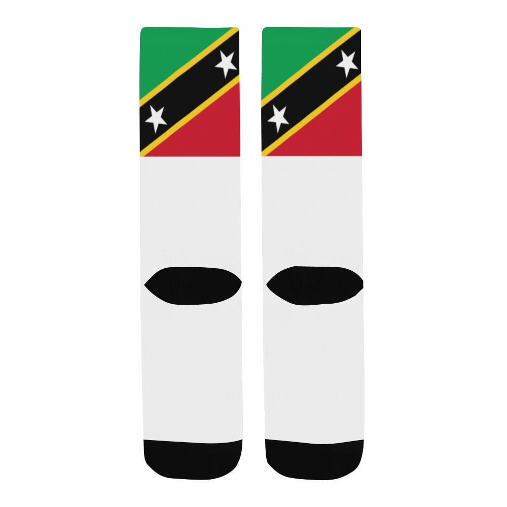 St. Kitts & Nevis Calf High Socks