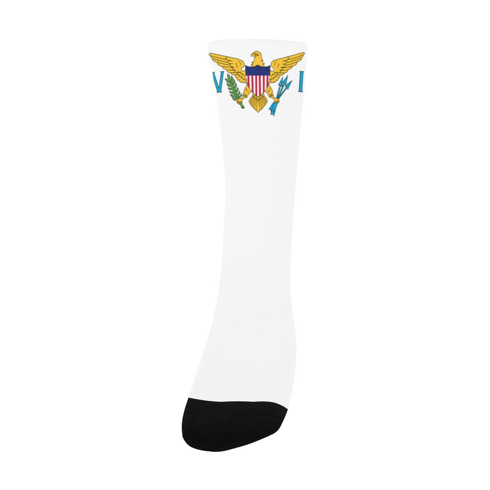 U.S. Virgin Islands Calf High Socks