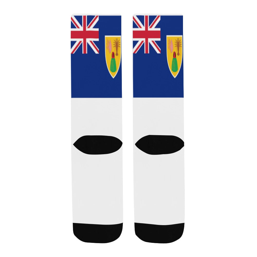 Turks & Caicos Calf High Socks