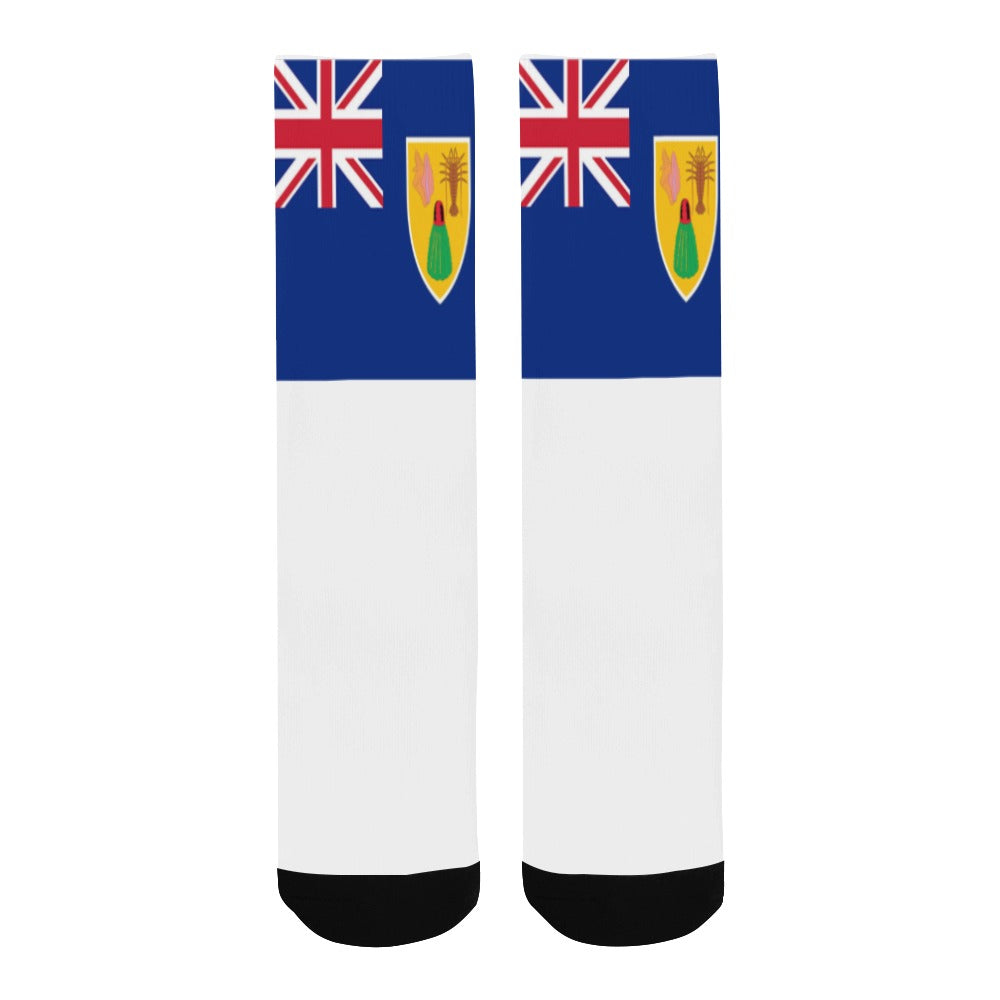 Turks & Caicos Calf High Socks