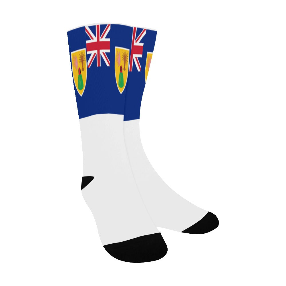 Turks & Caicos Calf High Socks