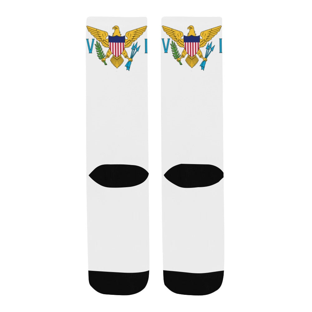 U.S. Virgin Islands Calf High Socks