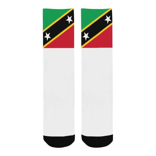 St. Kitts & Nevis Calf High Socks