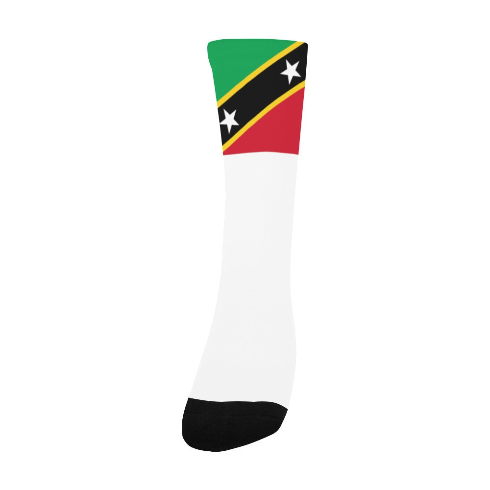 St. Kitts & Nevis Calf High Socks