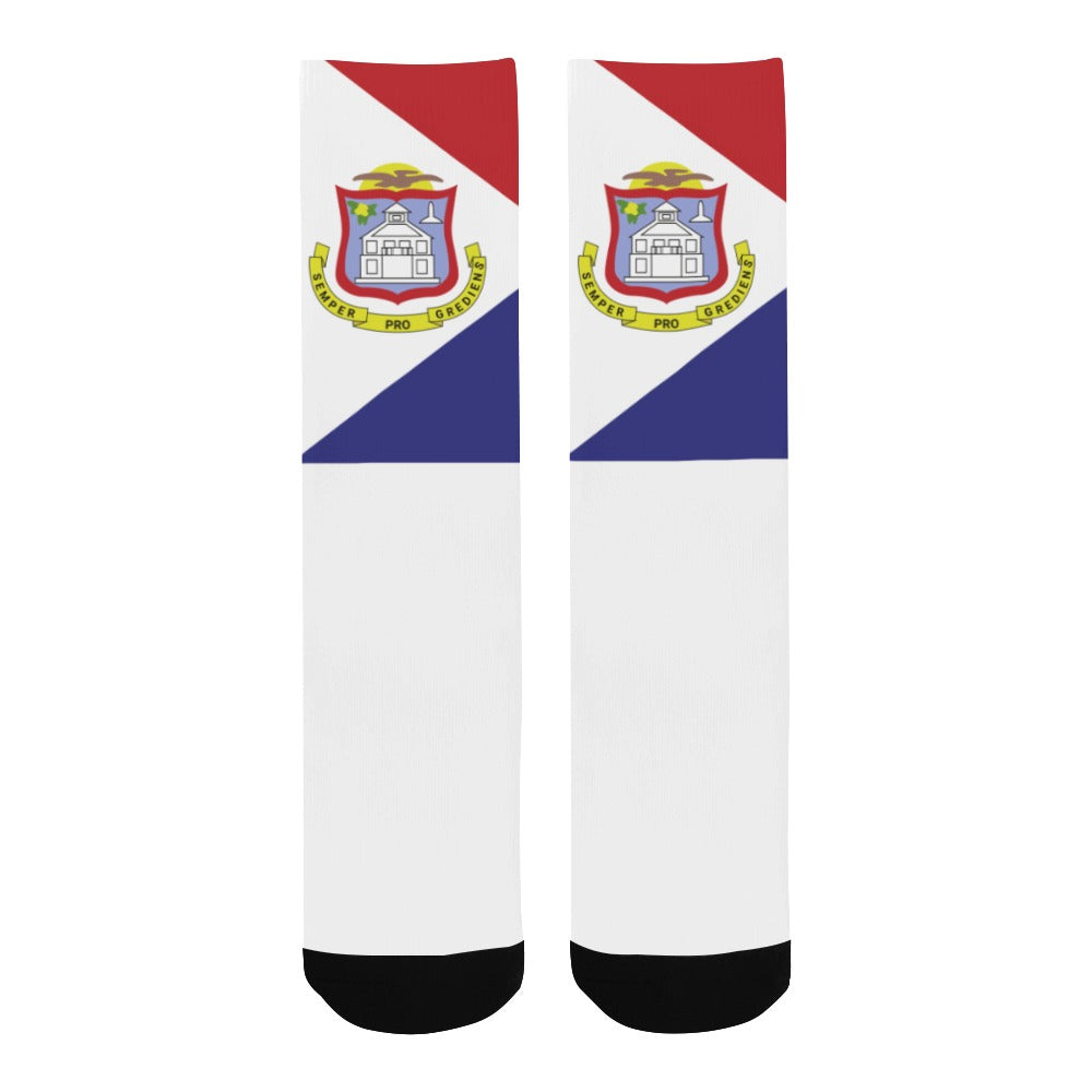 Sint Maarten Calf High Socks