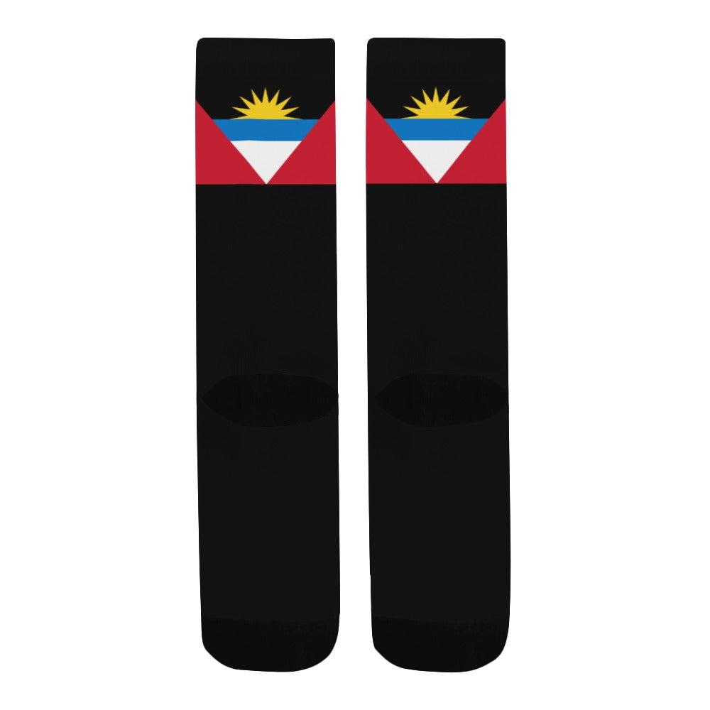 Antigua and Barbuda Calf High Socks | Kala Bayo