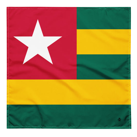 Togo Flag Bandana – African Festival, Carnival & Cultural Wear