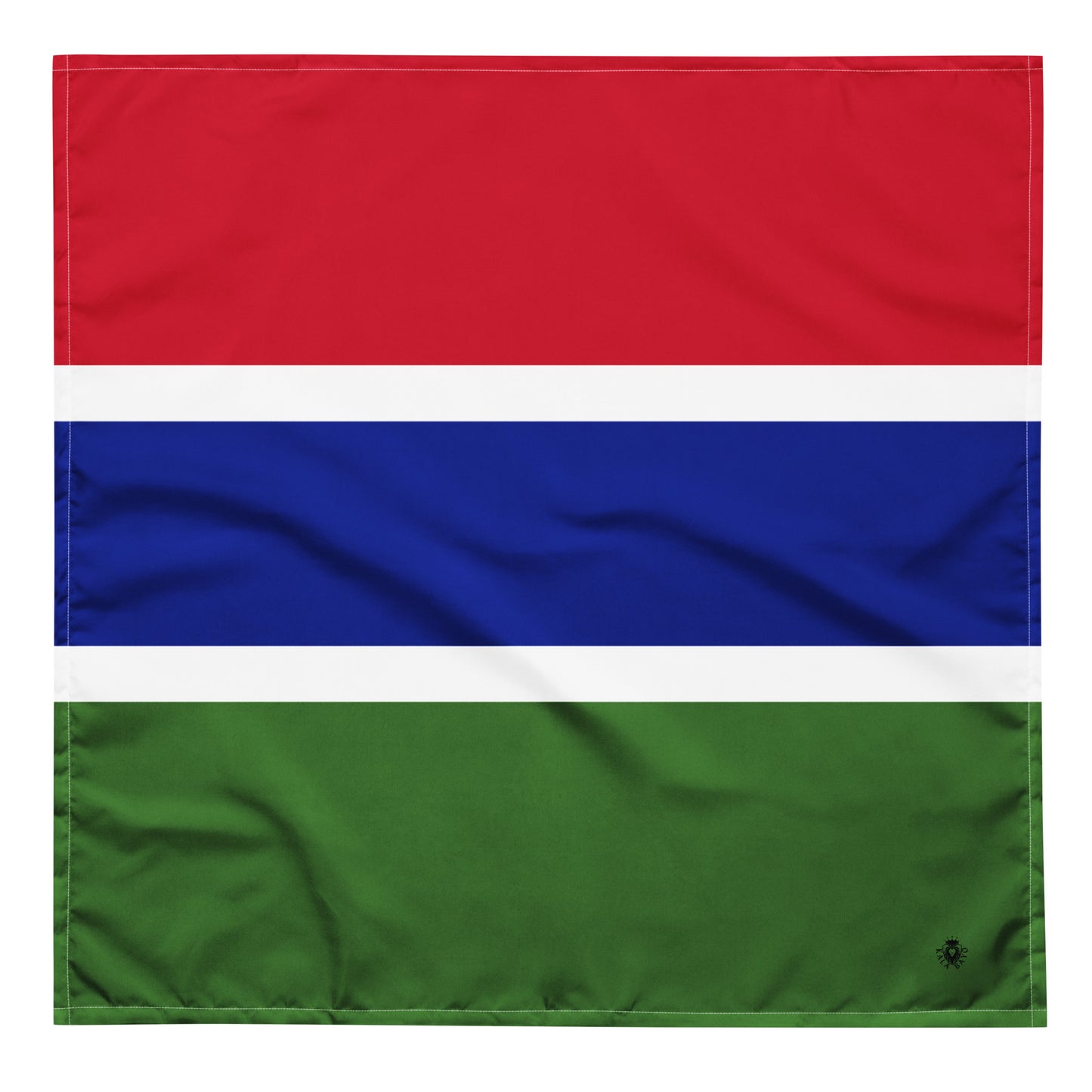 The Gambia Flag Bandana – African Festival, Carnival & Cultural Wear