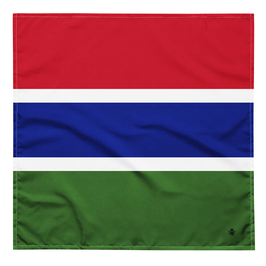 The Gambia Flag Bandana – African Festival, Carnival & Cultural Wear