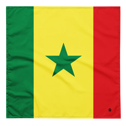 Senegal Flag Bandana – African Festival, Carnival & Cultural Wear