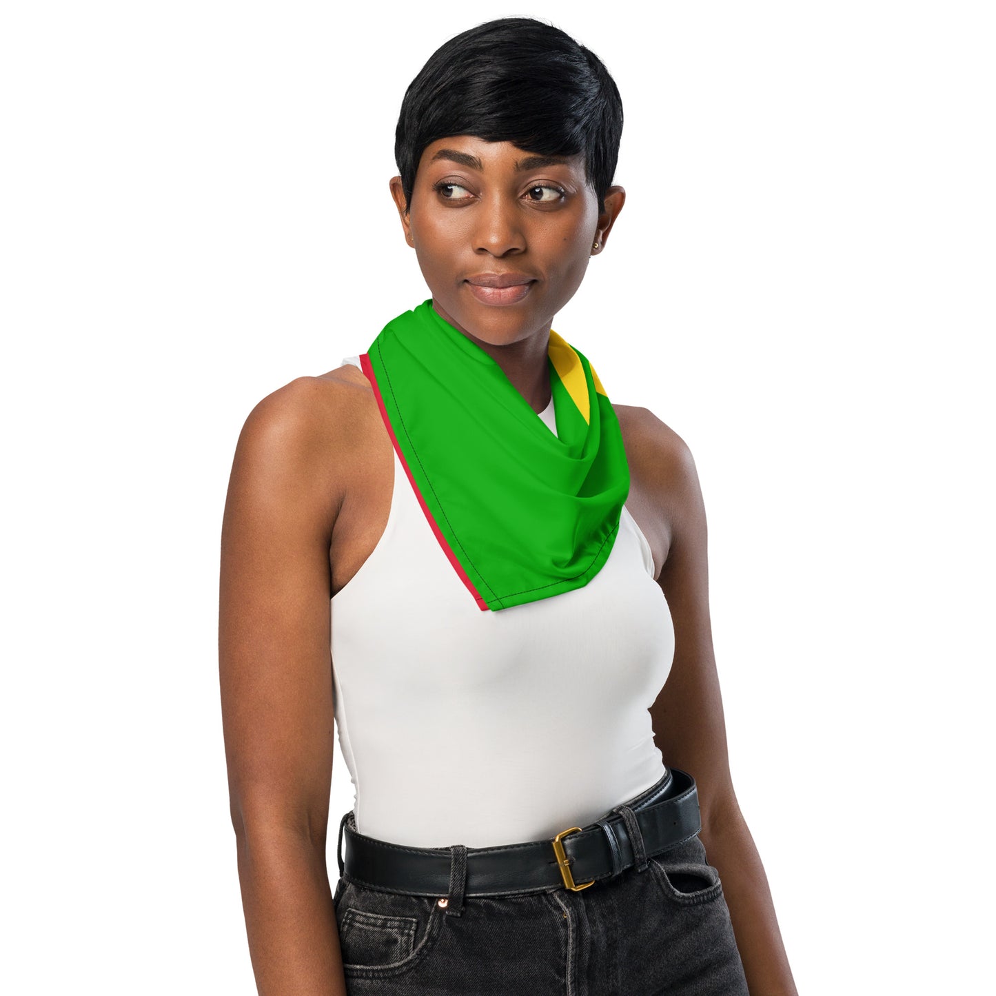Mali Flag Bandana – African Festival, Carnival & Cultural Wear