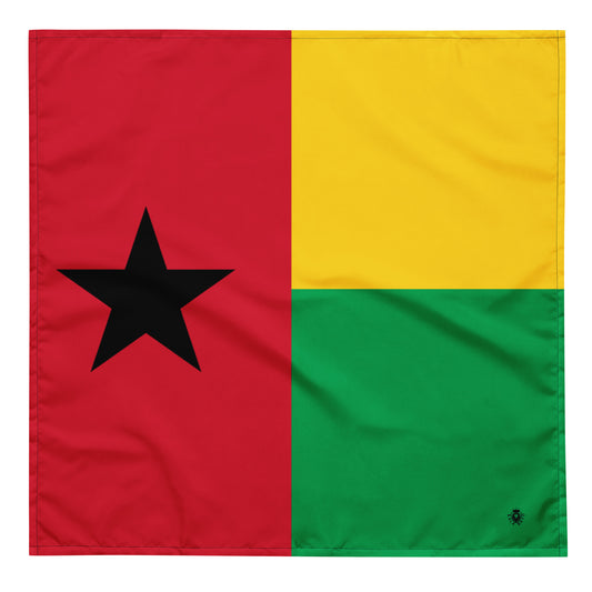 Guinea-Bissau Flag Bandana – African Festival, Carnival & Cultural Wear