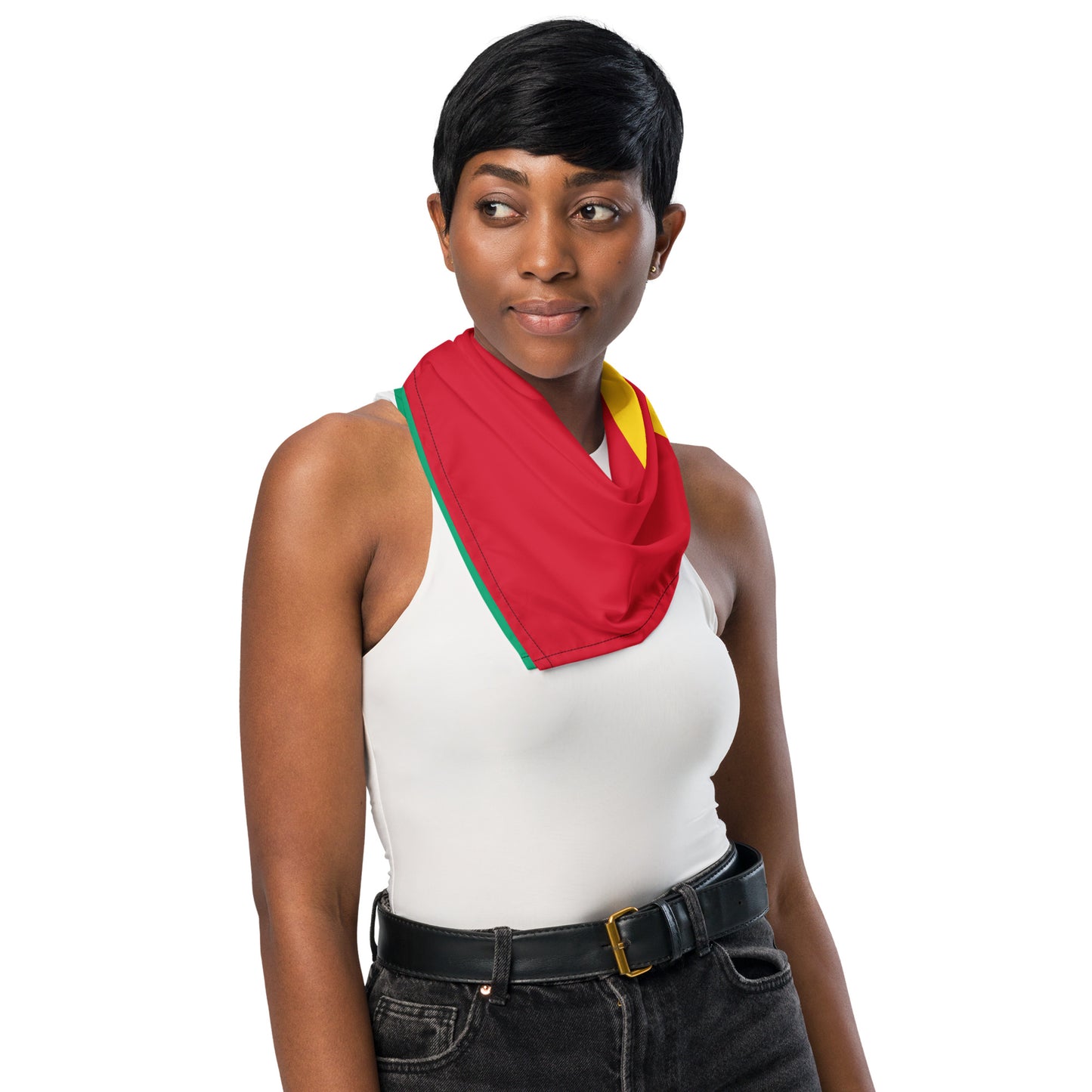 Guinea Flag Bandana – African Festival, Carnival & Cultural Wear