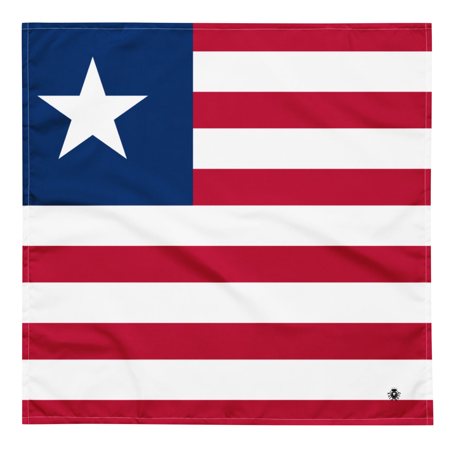 Liberia Flag Bandana – African Festival, Carnival & Cultural Wear