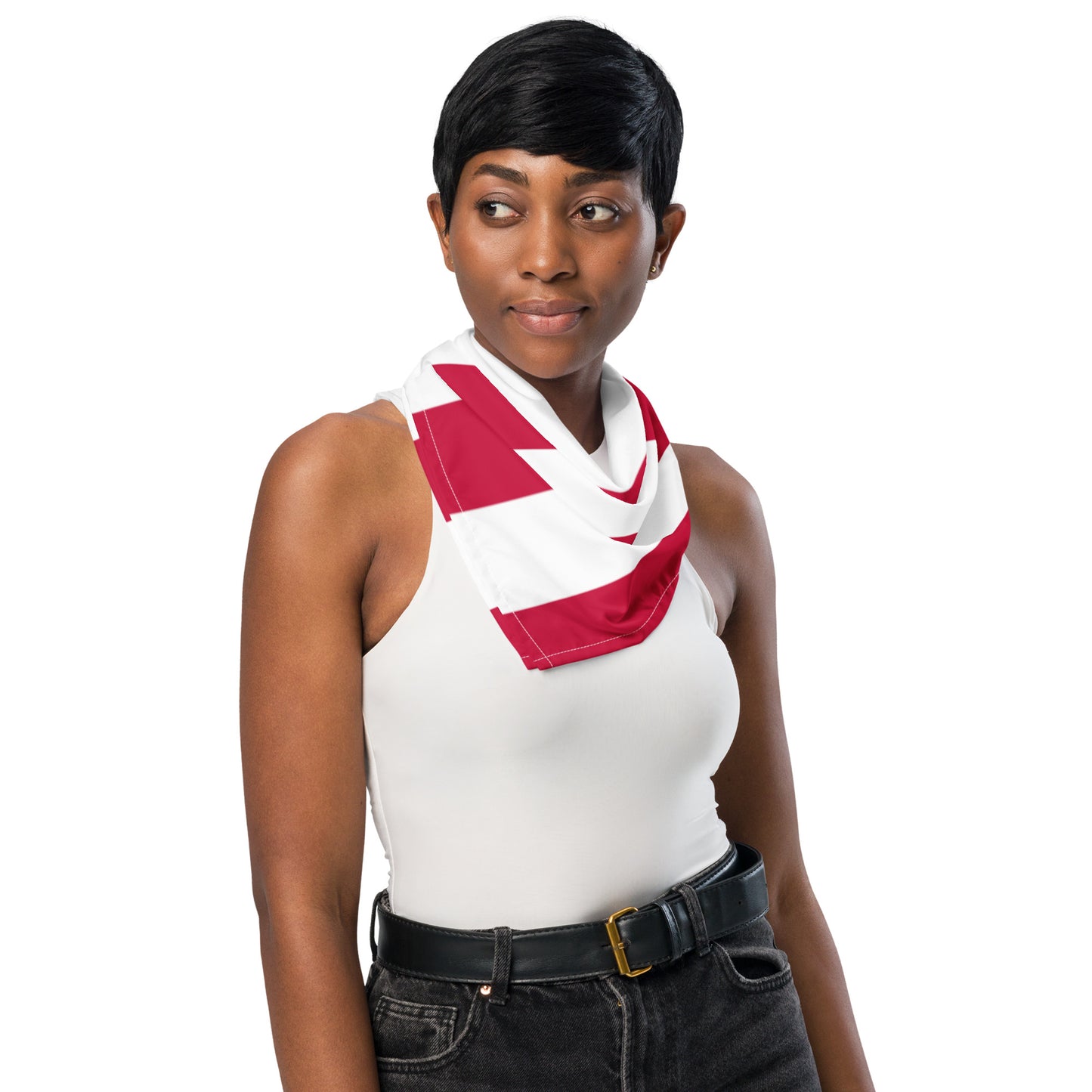 Liberia Flag Bandana – African Festival, Carnival & Cultural Wear