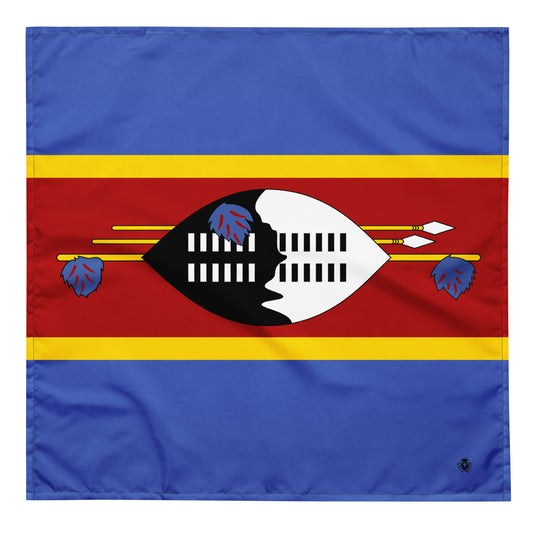 Eswatini Flag Bandana – African Festival, Carnival & Cultural Wear