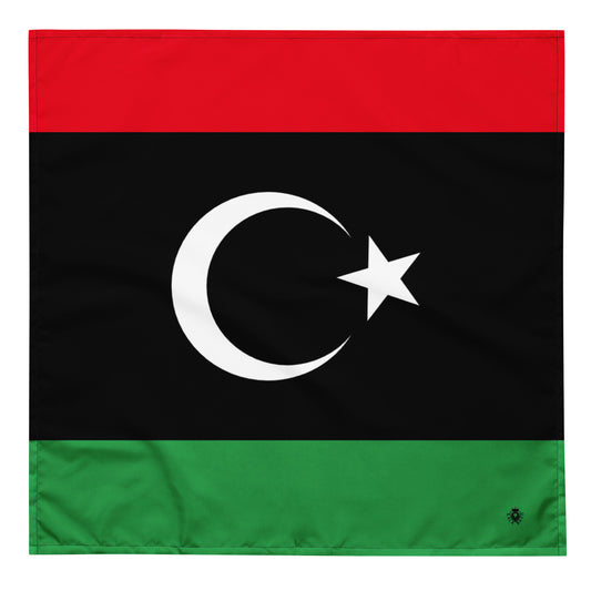Libya Flag Bandana – African Festival, Carnival & Cultural Wear