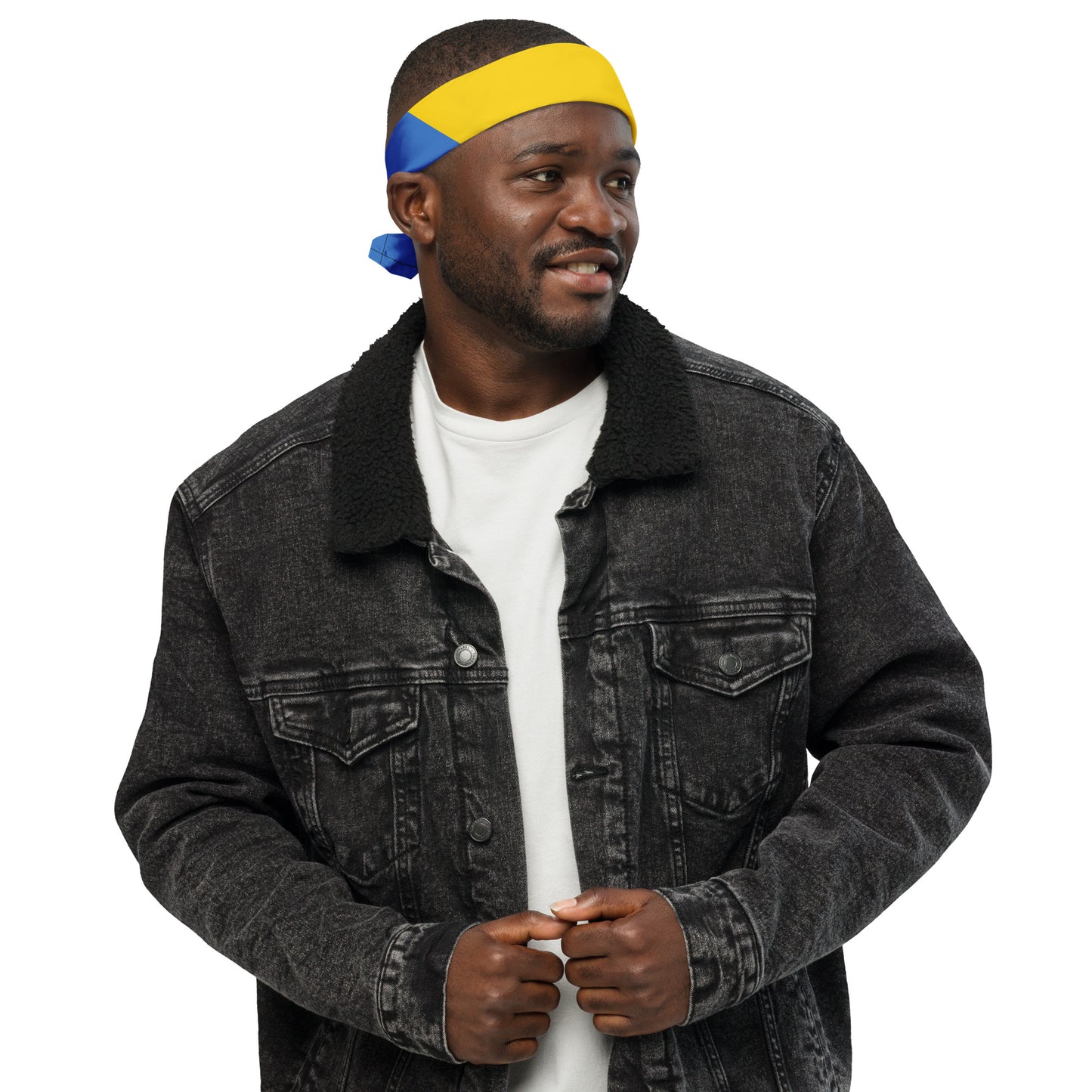 Gabon Flag Bandana – African Festival, Carnival & Cultural Wear