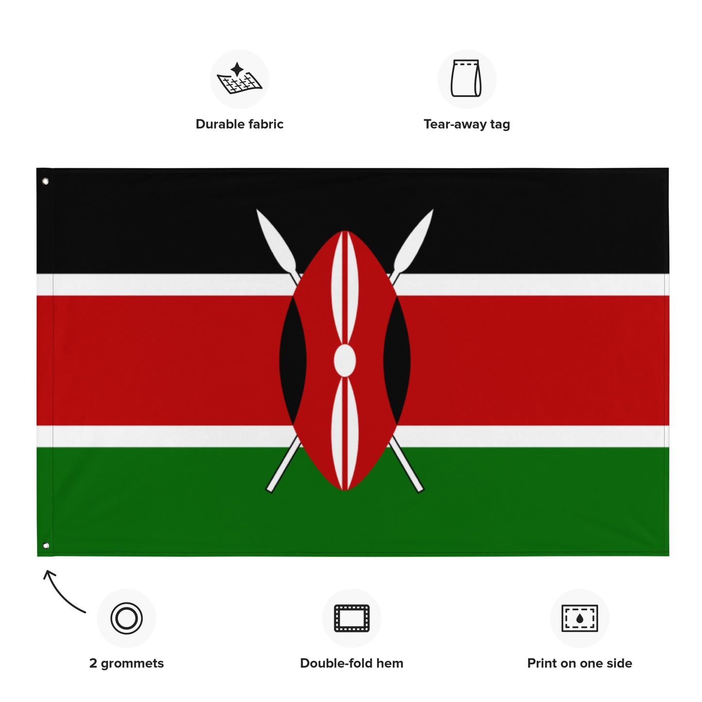 Kenya Flag