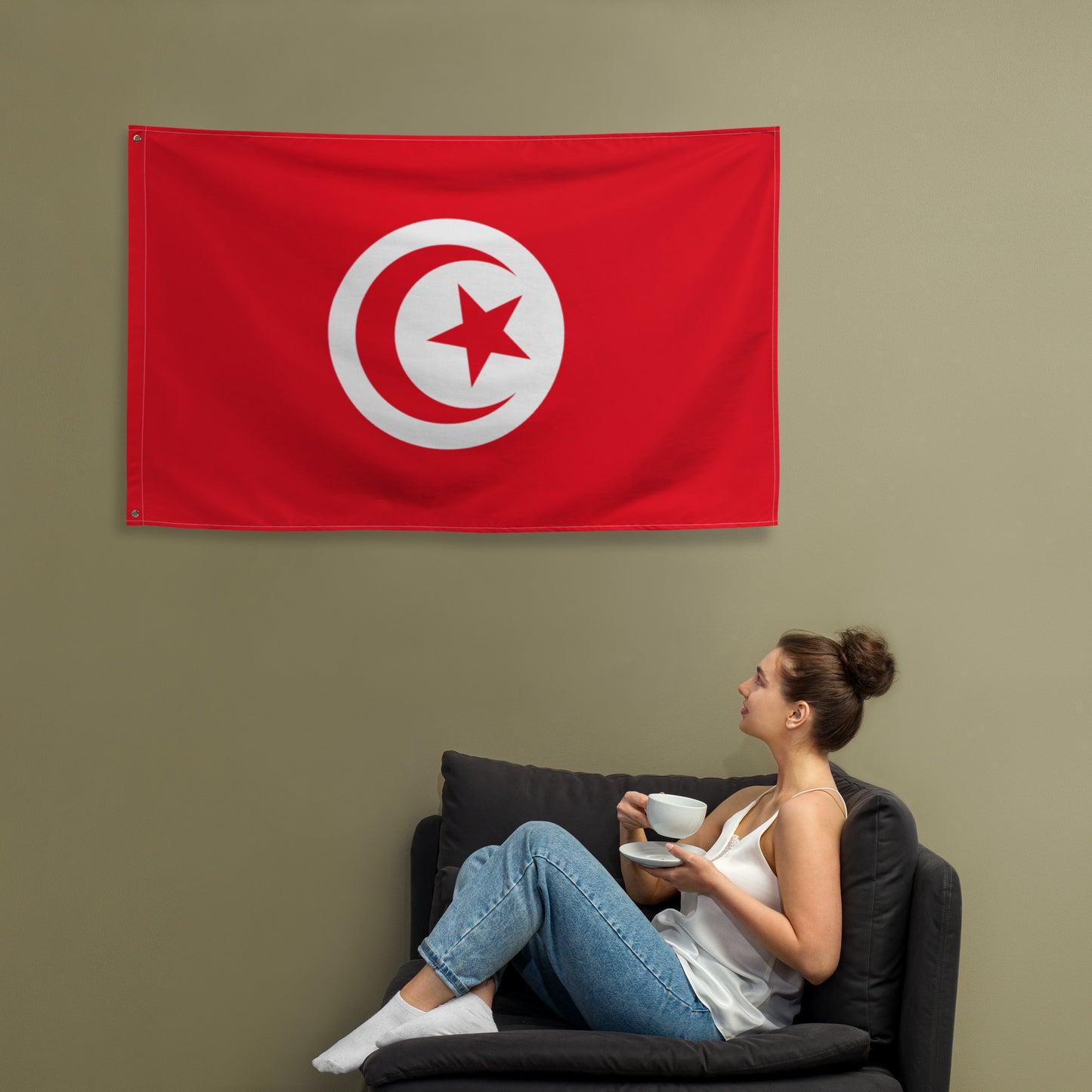 Tunisia Flag