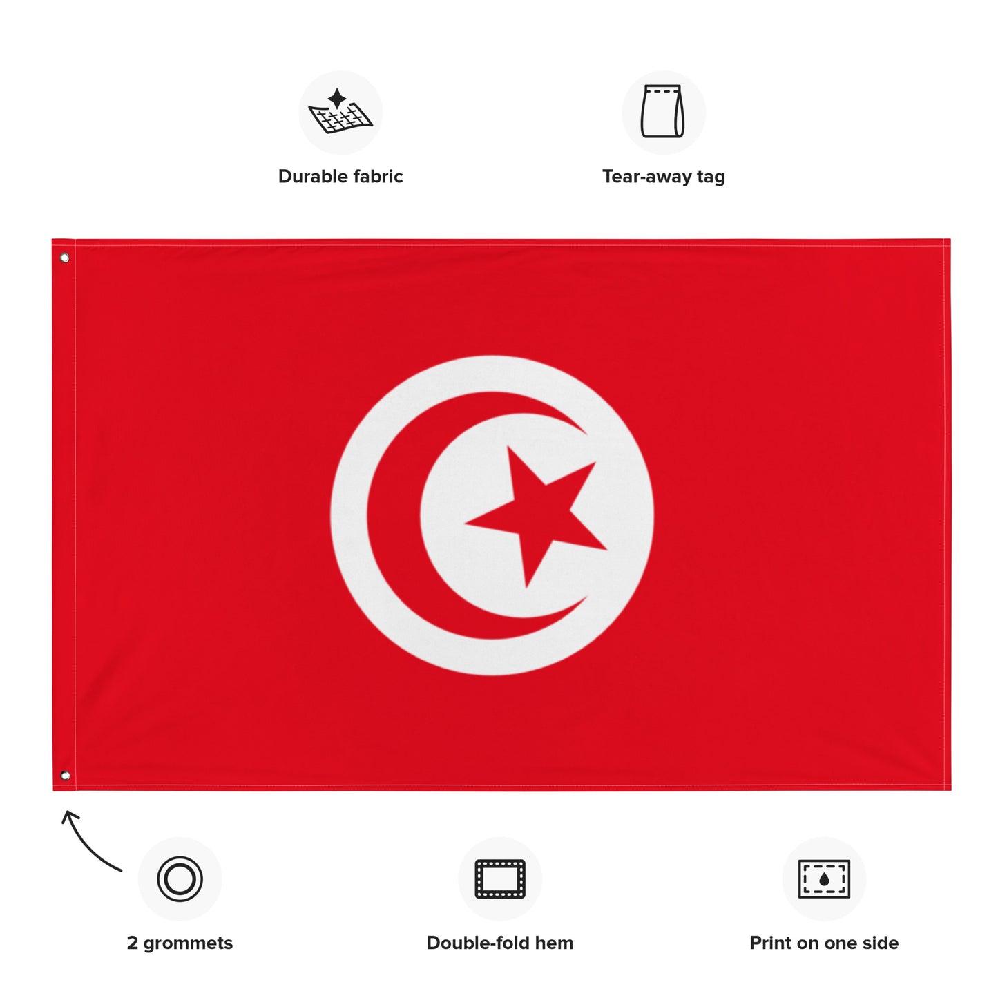 Tunisia Flag
