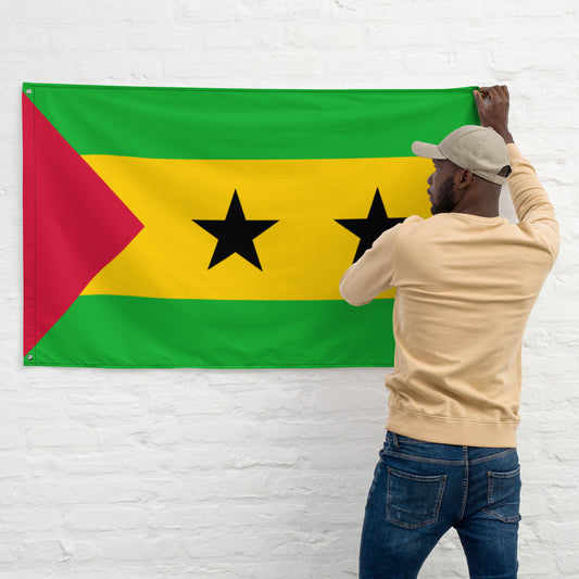 São Tomé and Príncipe Flag