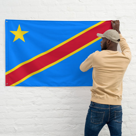 Democratic Republic of the Congo Flag