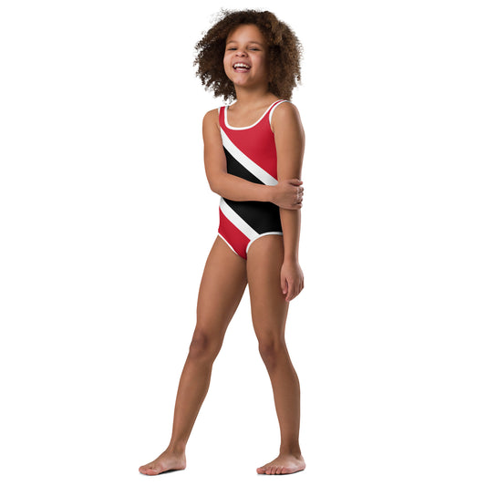 Trinidad and Tobago One-Piece Swimsuit - Girls