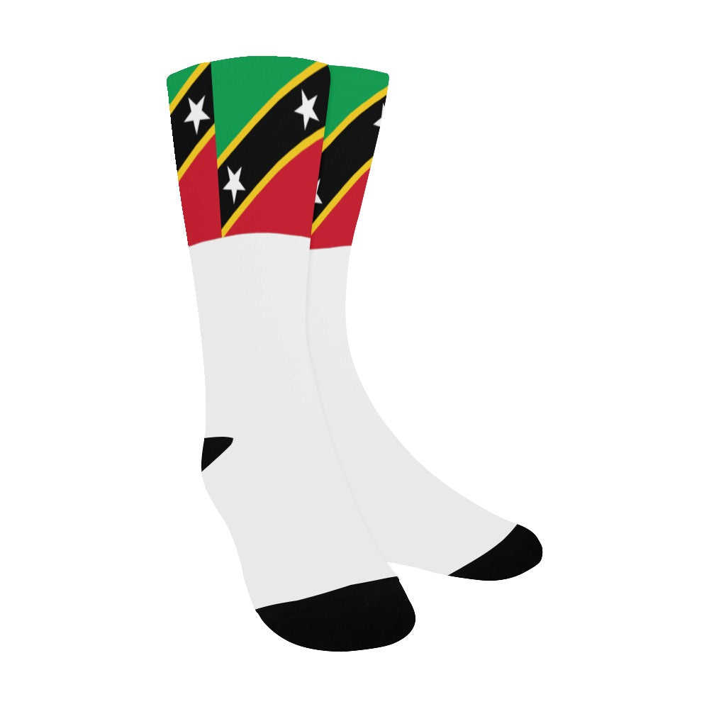 St. Kitts & Nevis Calf High Socks