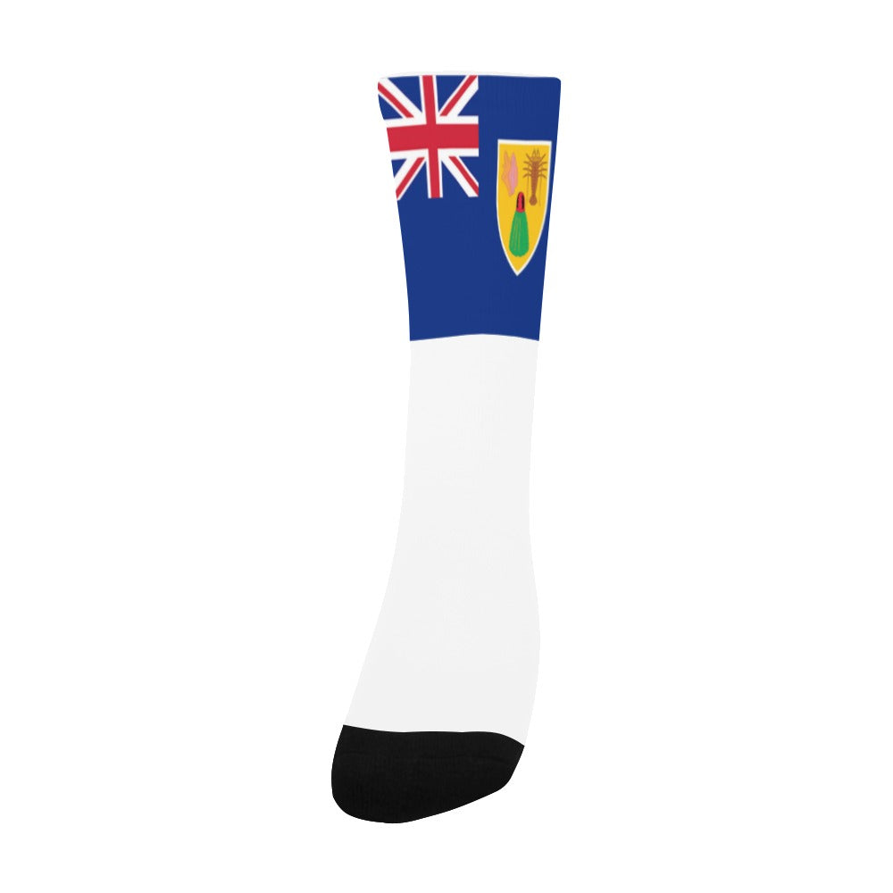 Turks & Caicos Calf High Socks