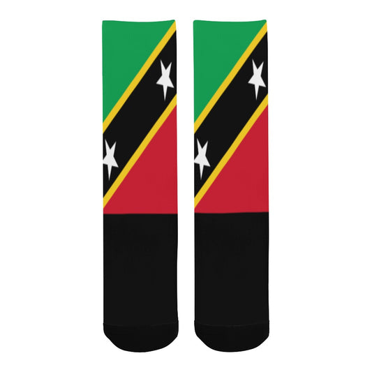 St. Kitts & Nevis II Calf High Socks