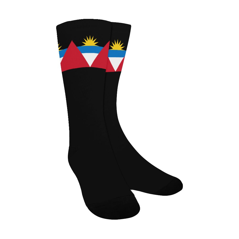 Antigua and Barbuda Calf High Socks | Kala Bayo