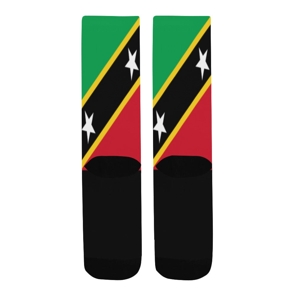 St. Kitts & Nevis II Calf High Socks