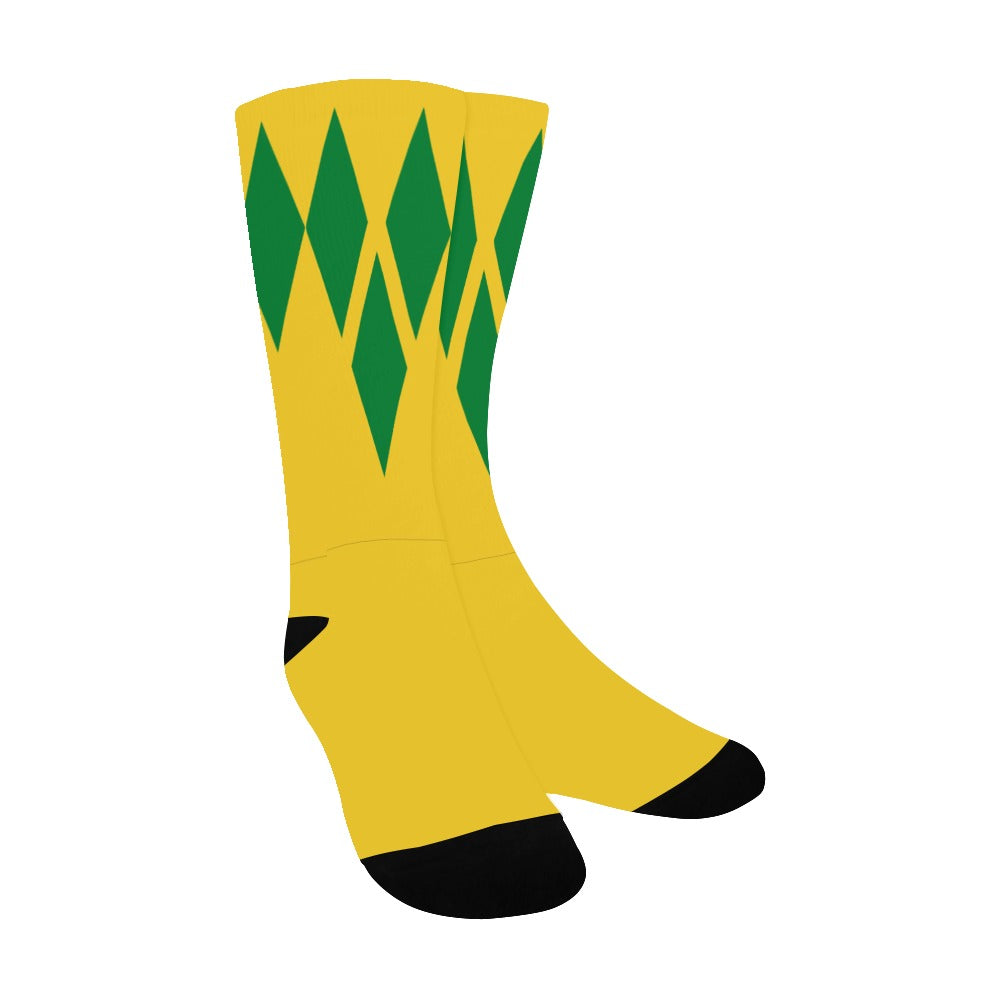 St. Vincent and the Grenadines Calf High Socks