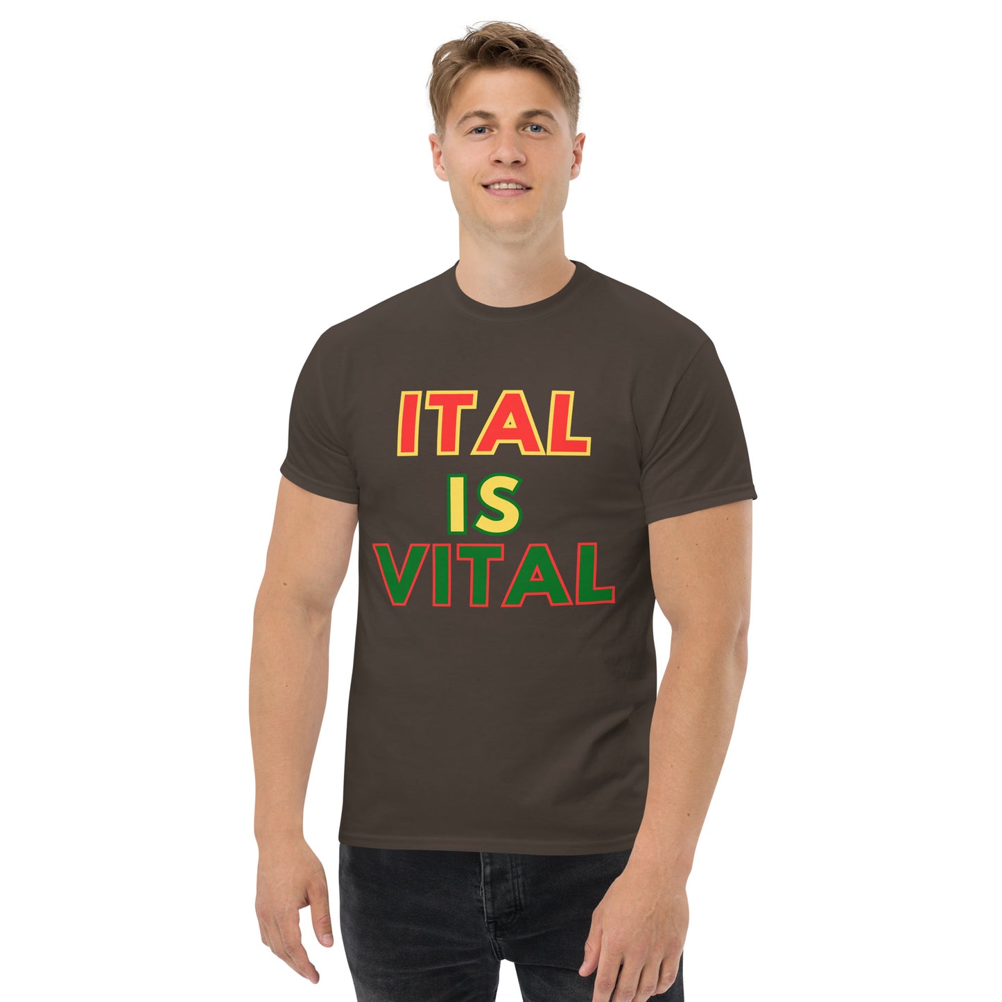 "Ital is vital" Men's T-shirt