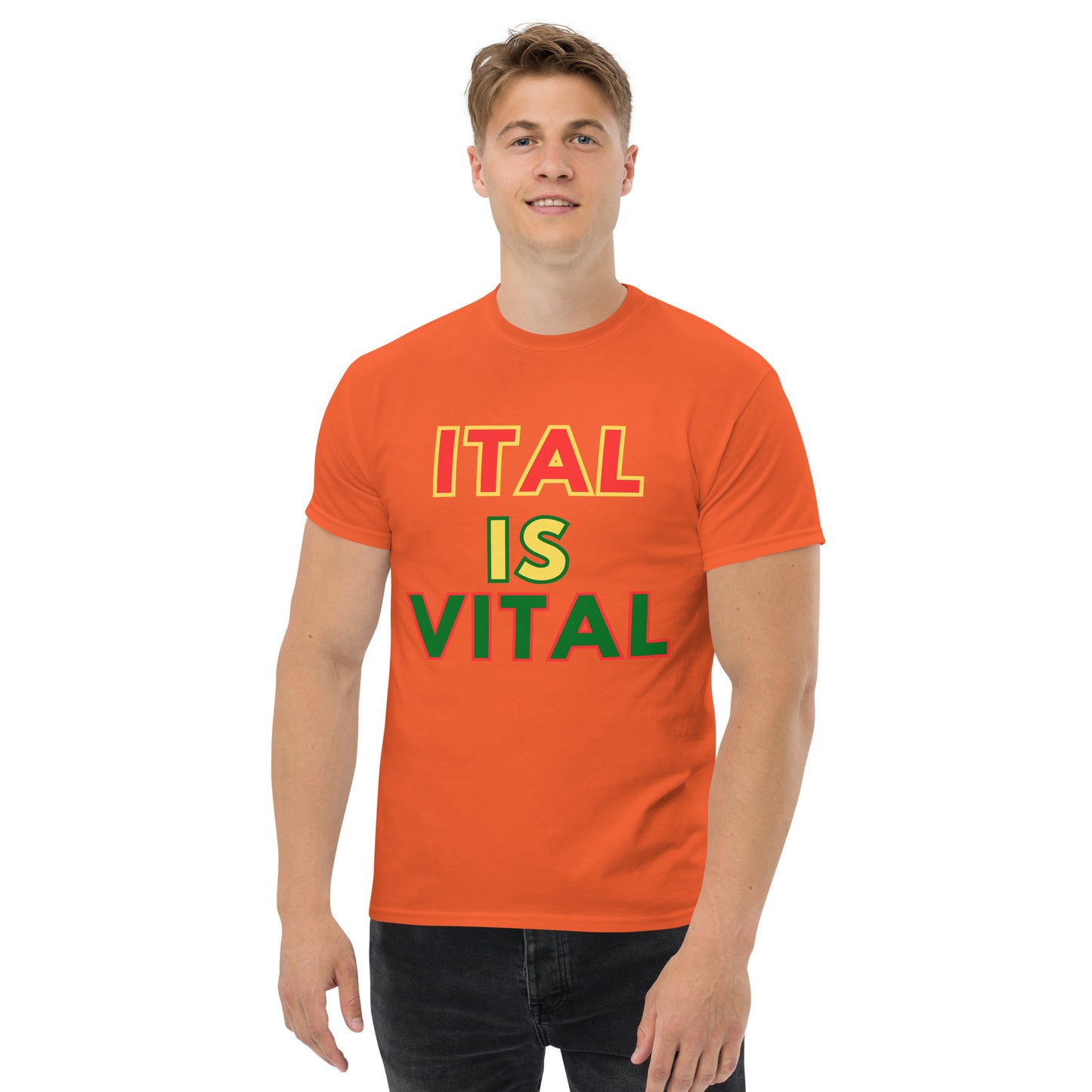 "Ital is vital" Men's T-shirt
