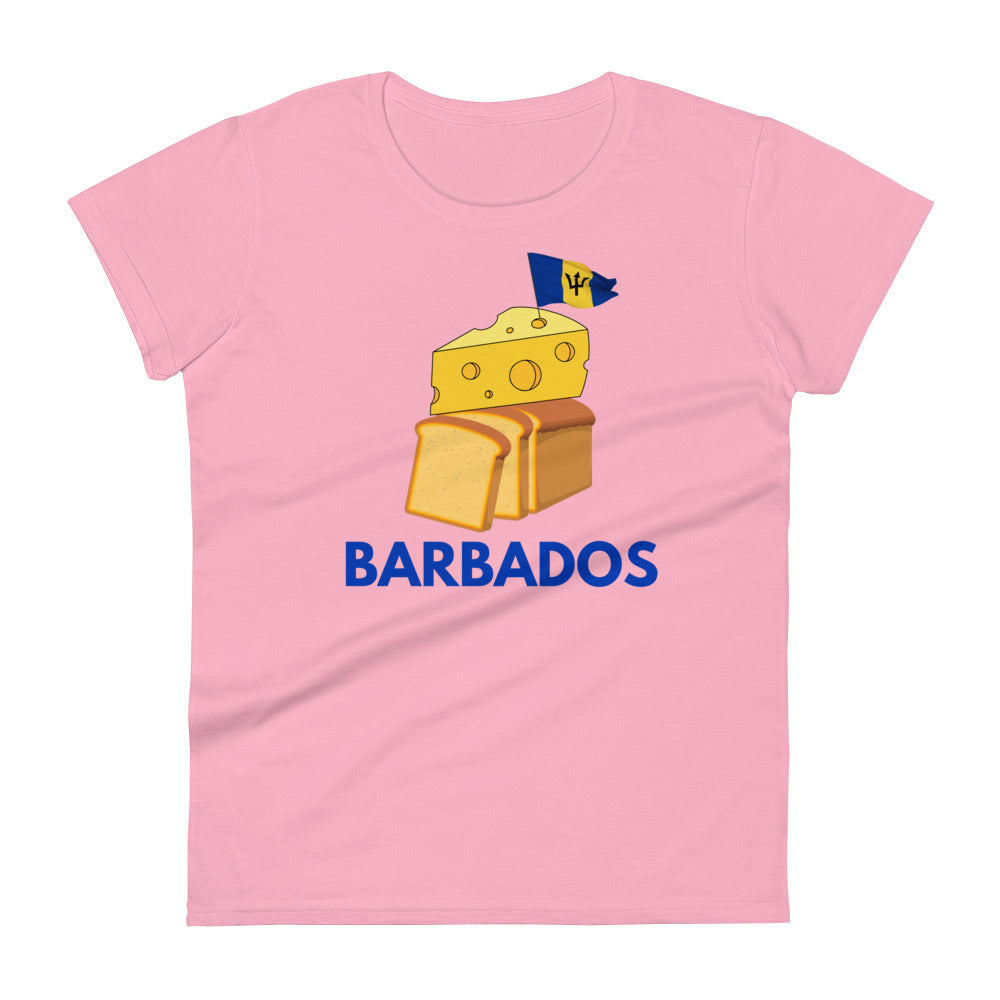 Barbados - "Cheese on Bread" Women's T-shirt